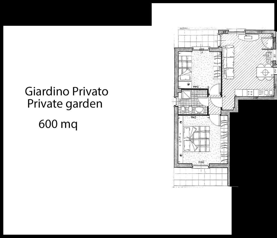 Private Garden Giardino Privato A Bardolino - House Amorino Luaran gambar